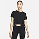 Nike Yoga Dri-FIT 短版 女短袖上衣-黑-DM7026010 product thumbnail 1