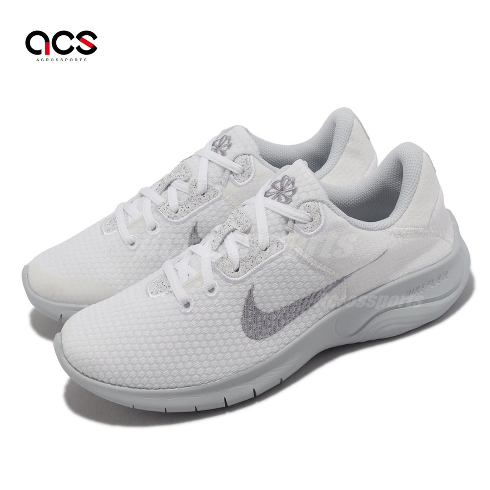 Nike 慢跑鞋Wmns Flex Experience RN 11 NN 女鞋白入門款運動鞋DD9283