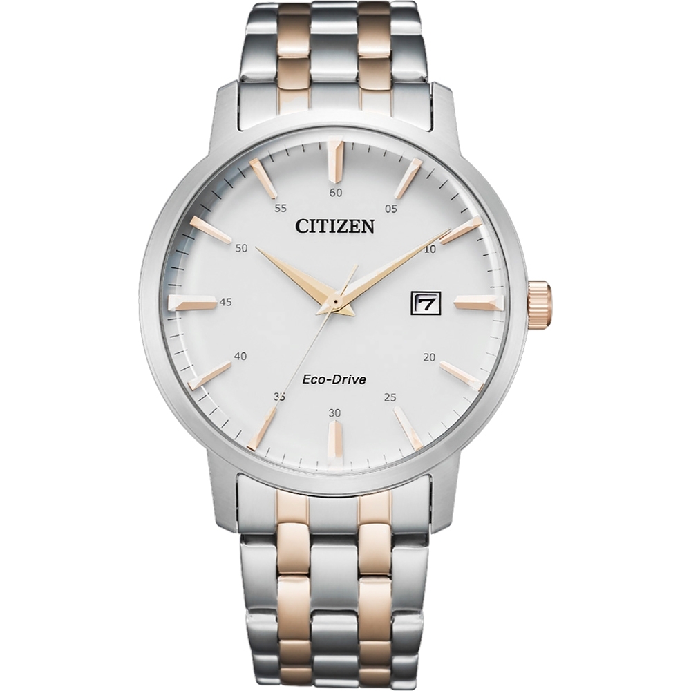 CITIZEN 星辰 GENT'S系列 光動能簡約經典腕錶-男錶(BM7466-81H)40mm