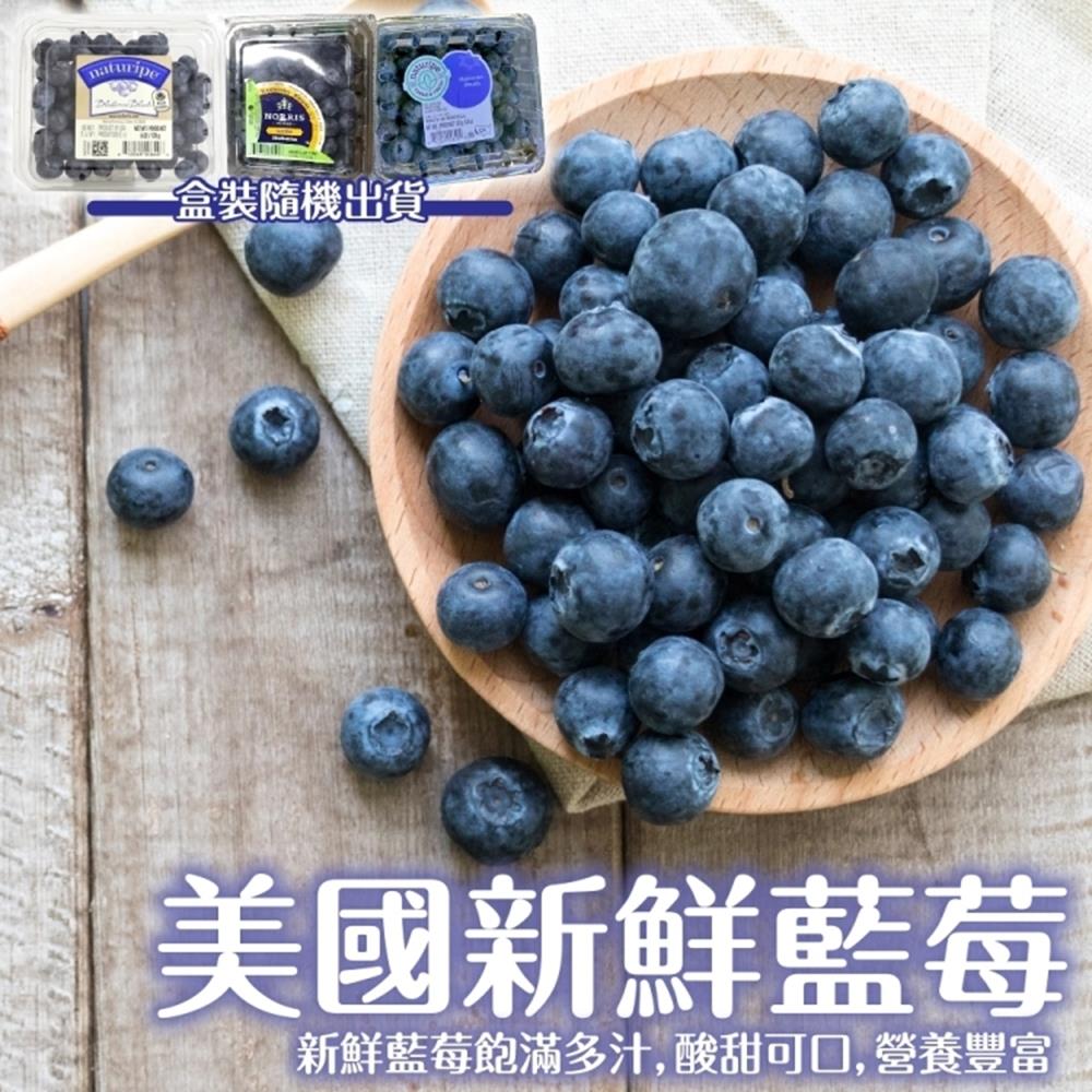 【天天果園】美國進口藍莓x6盒(125g/盒)