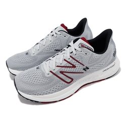 New Balance 慢跑鞋 Fresh Foam X 880 V13 4E 超寬楦 男鞋 灰 紅 緩震 運動鞋 NB M880G13-4E