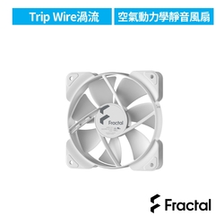 【Fractal Design】Aspect 12cm 散熱風扇-白