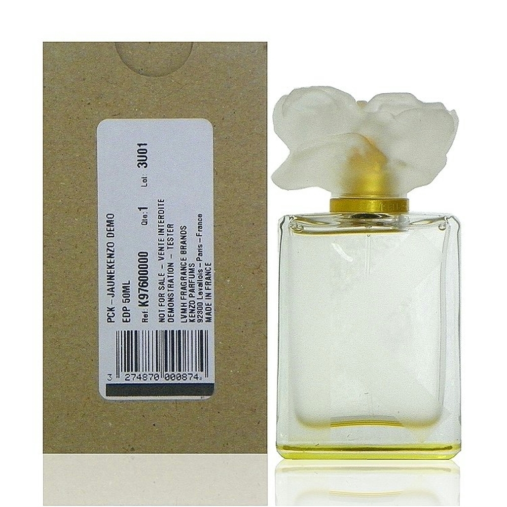 Kenzo Couleur Rose Yellow 花神 - 璀璨黃淡香精 50ml Tester 包裝