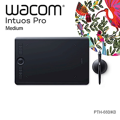 (福利品)Wacom Intuos Pro Medium 創意觸控繪圖板