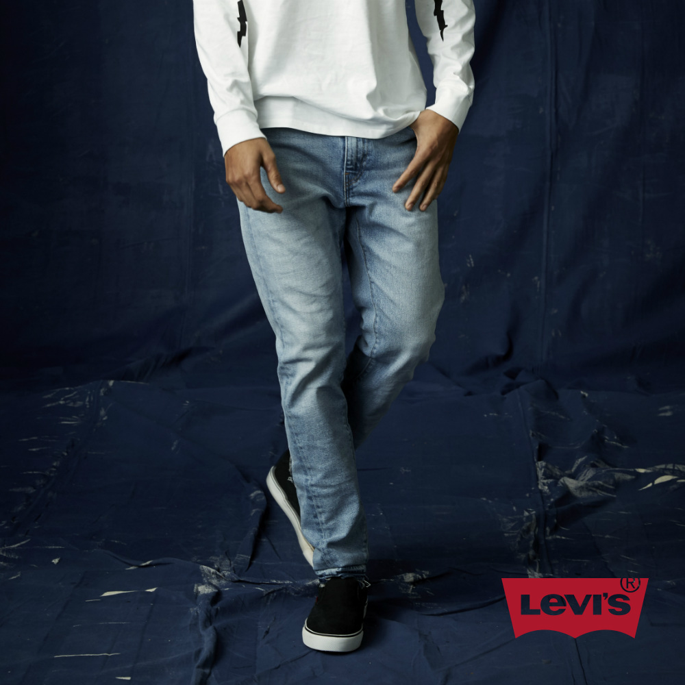 Levis 上寬下窄 502 Taper牛仔長褲 赤耳 直向彈力