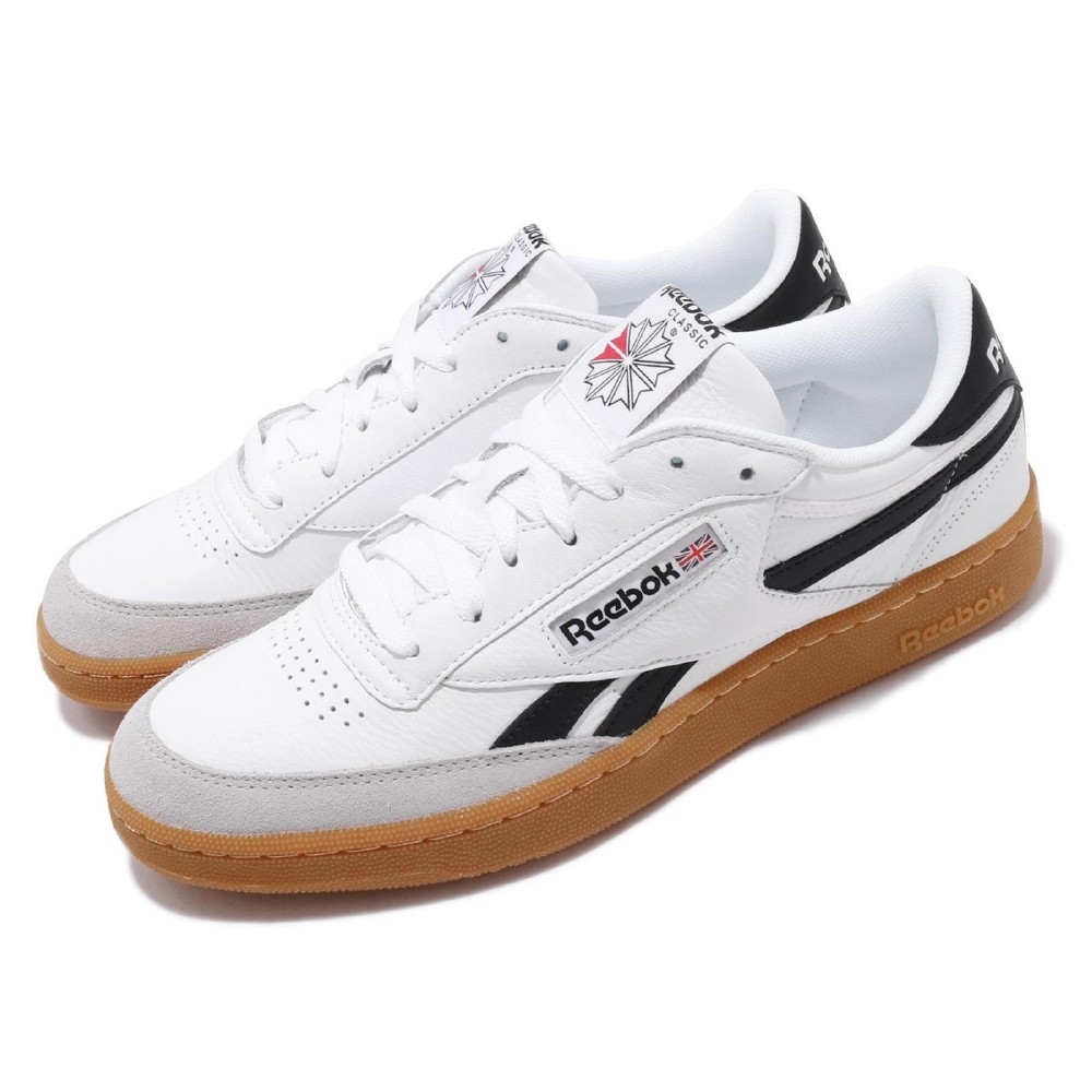 reebok revenge plus gum white