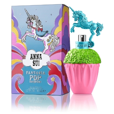 Anna Sui Fantasia Pop Surprise 童話彩虹獨角獸淡香水 50ml 藍綠色 (原廠公司貨)