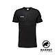 【Mammut 長毛象】Tree Wool FL T-Shirt Men 羊毛混紡快乾抗臭短袖T恤 黑色 男款 #1017-06660 product thumbnail 1