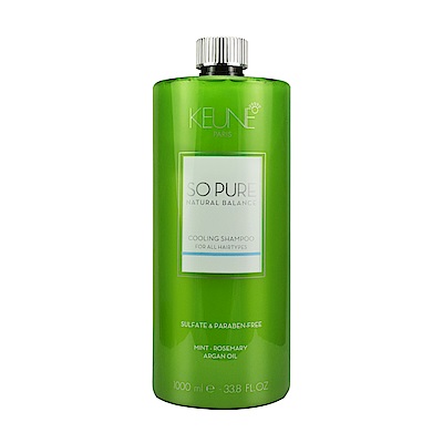 KEUNE A1歐薄荷沁涼髮浴1000ml