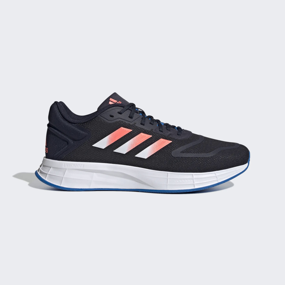 Adidas Duramo 10 [GW8347] 女 慢跑鞋 運動 健身 休閒 基本款 輕量 透氣 舒適 愛迪達 深藍