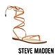 STEVE MADDEN-DENZELLE 夾角羅馬平底涼鞋-棕色 product thumbnail 1