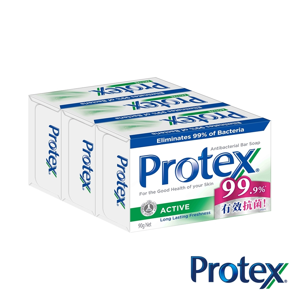 Protex保庭 抗菌潔膚皂 90公克3入