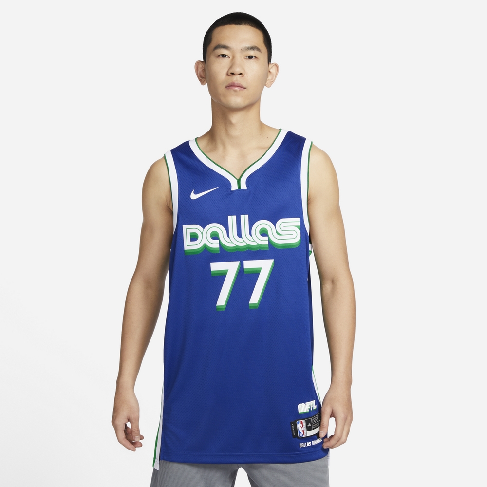 Nike DAL MNK DF SWGMN JSY CE 22 男籃球背心-藍-DO9590497