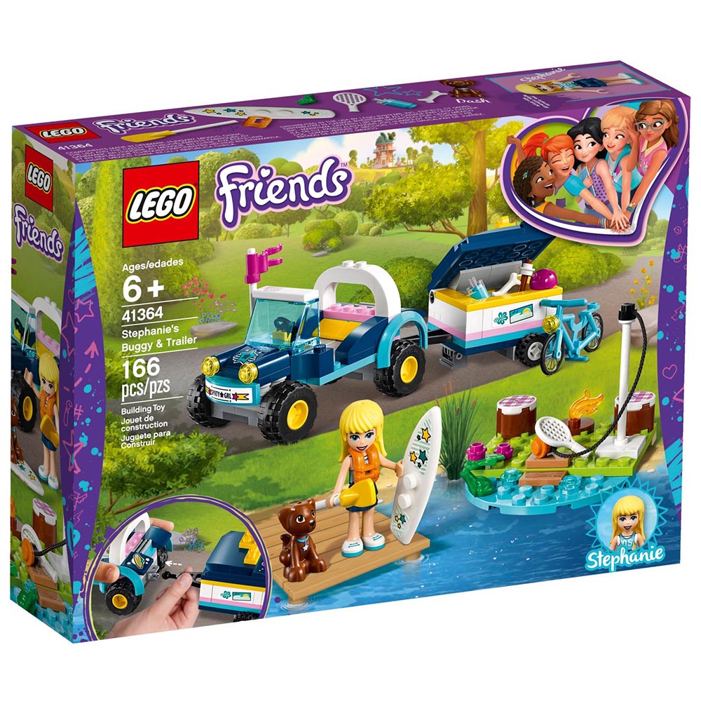 樂高LEGO Friends系列 - LT41364 斯蒂芬妮的越野車和拖車