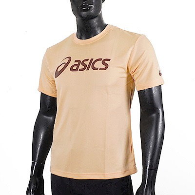 Asics [2033B666-200] T恤 短袖 吸濕快乾 透氣舒適 輕量柔軟 淺黃