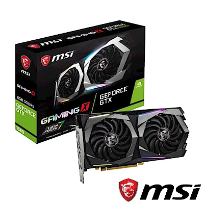 MSI微星 GeForce GTX 1660 GAMING X 6G顯示卡