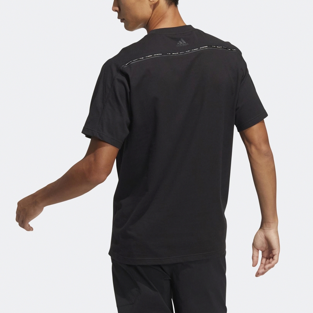 adidas Tech 3D Pocket Tee - Black