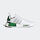 Adidas NMD_R1 IF3496 男 休閒鞋 運動 經典 三葉草 襪套式 針織 避震 穿搭 白 綠 product thumbnail 1