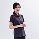 【遊遍天下】女款格紋抗UV機能POLO衫 GS1014 暗紫 product thumbnail 2