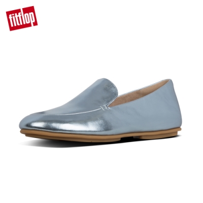 FitFlop LENA METALLIC LOAFERS 時尚樂福鞋 冰河藍
