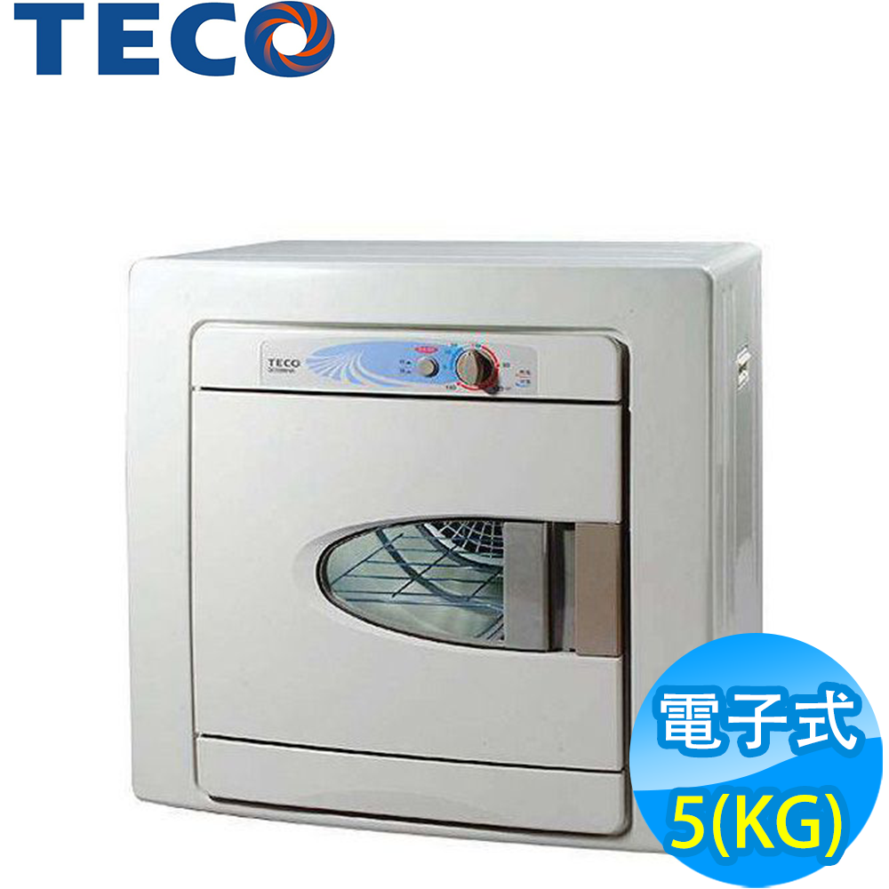 【超值】TECO東元 5KG 電子式乾衣機 QD5568NA - 脫水/乾衣機 - @網紅直播人氣商品