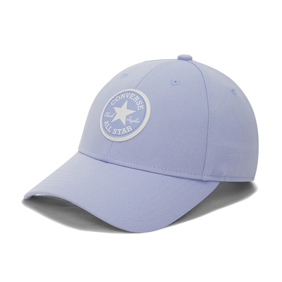 Converse 帽子 Chuch Patch Baseball Cap 男女款 淡紫 鴨舌帽 老帽 皮革 可調帶 10023023A06