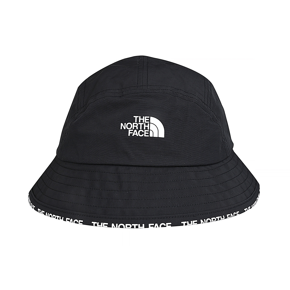 The North Face CYPRESS BUCKET經典尼龍漁夫帽(黑x白)