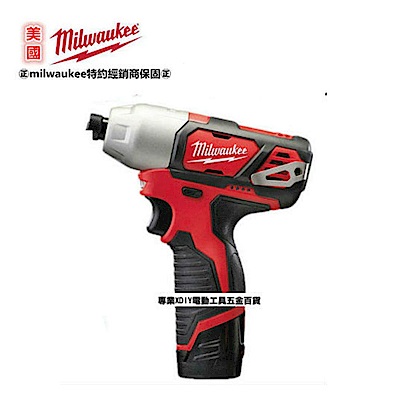 美沃奇 Milwaukee M12BID-202C 12V鋰電衝擊起子機