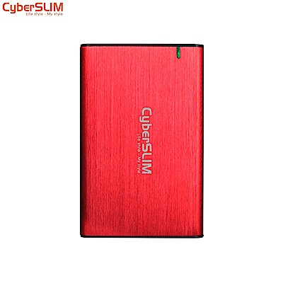 CyberSLIM 2.5吋硬碟外接盒 SSD 行動固態硬碟盒Type-c B25U31