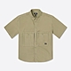 CONVERSE WORDMARK UTILITY SHIRT 短袖襯衫 男 綠色_10026433-A02 product thumbnail 1