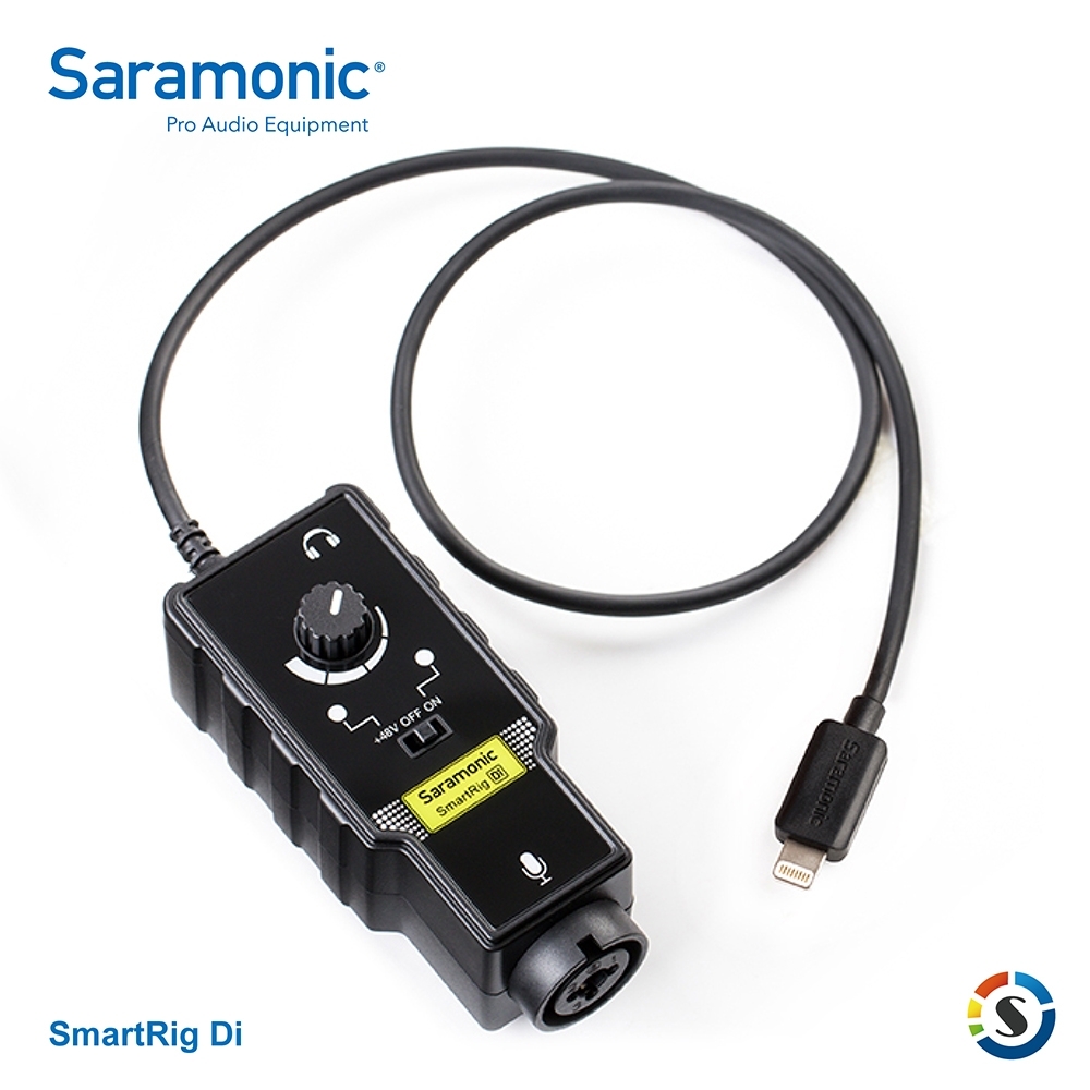 Saramonic楓笛 SmartRig Di 麥克風、智慧型手機收音介面