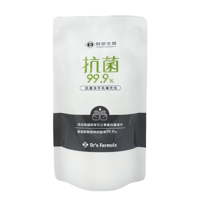 Dr’s Formula 台塑生醫 抗菌洗手乳補充包400gX12包