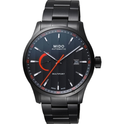 MIDO 美度 官方授權 Multifort 動力儲存機械錶 送禮推薦-42mm M0384243305100