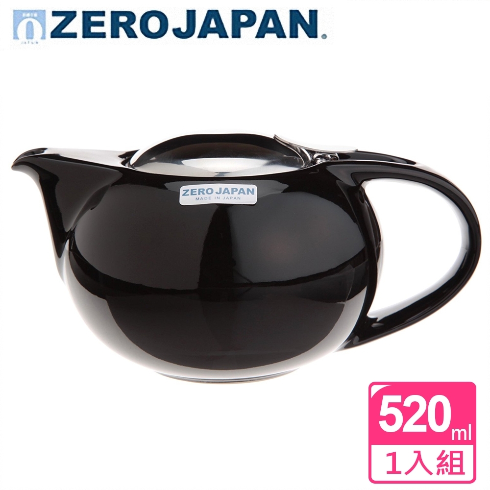 ZERO JAPAN 嘟嘟陶瓷壺(黑色)520cc product image 1