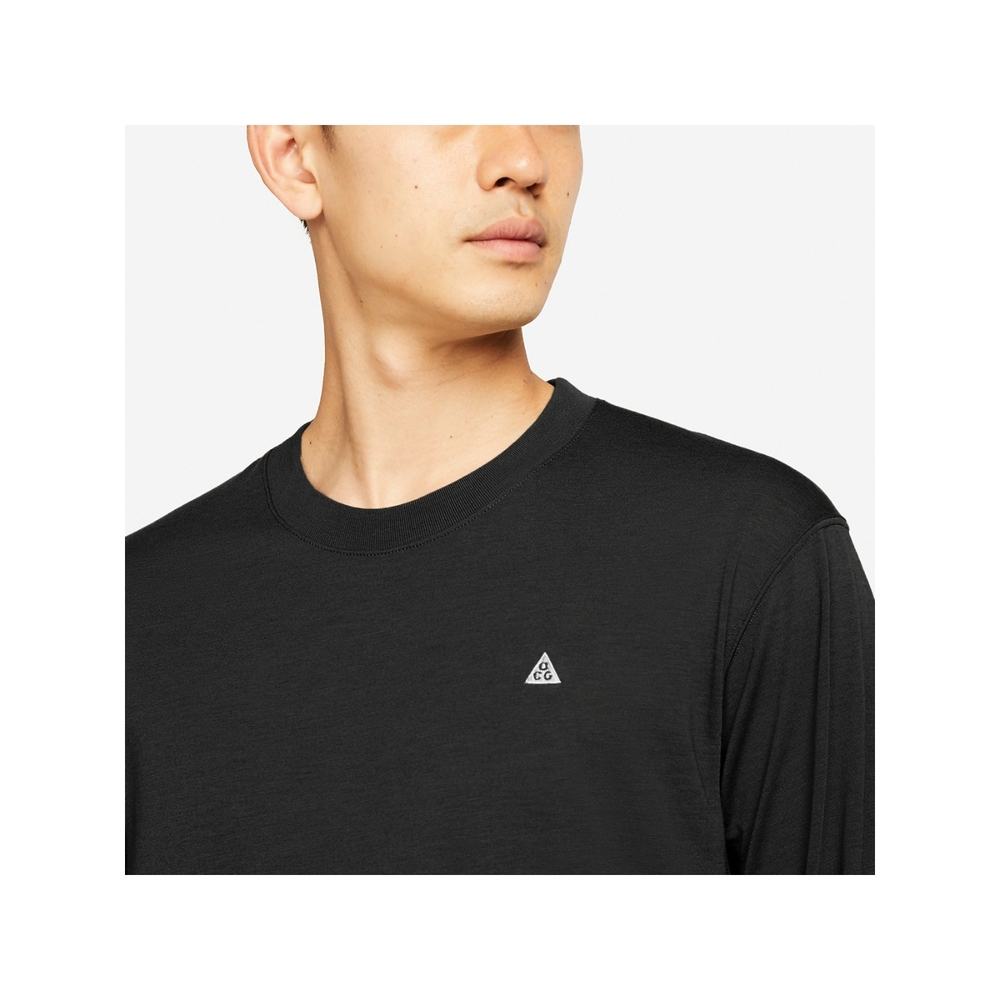 Nike 長袖上衣Dri-FIT ACG Goat Rocks Shirts 男款黑薄長袖長T DO9270