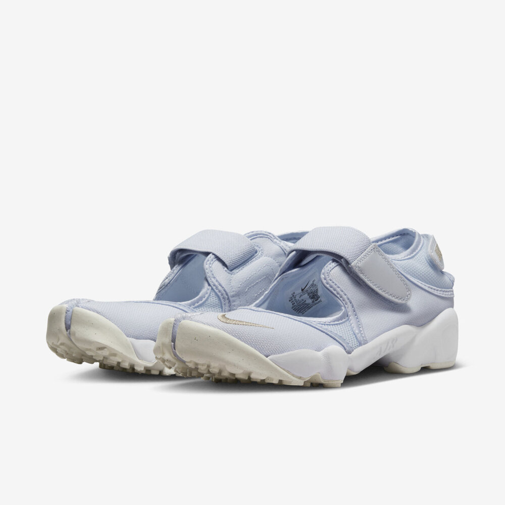 Nike Wmns Air Rift BR [DJ4639-001] 女休閒鞋經典忍者鞋魔鬼氈寶寶藍