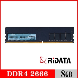 RIDATA錸德 8GB DDR4 2666/U-DIMM 桌上型電腦記憶體