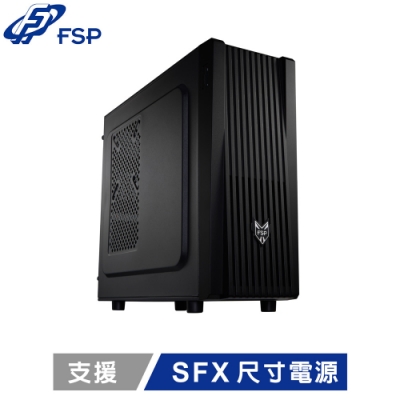 FSP 全漢 CST110 小神殿 黑 M-ATX 電腦機殼 主機殼 機箱