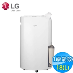 LG樂金 18L 1級變頻PuriCare UV抑菌 清淨除濕機 MD181QWE0