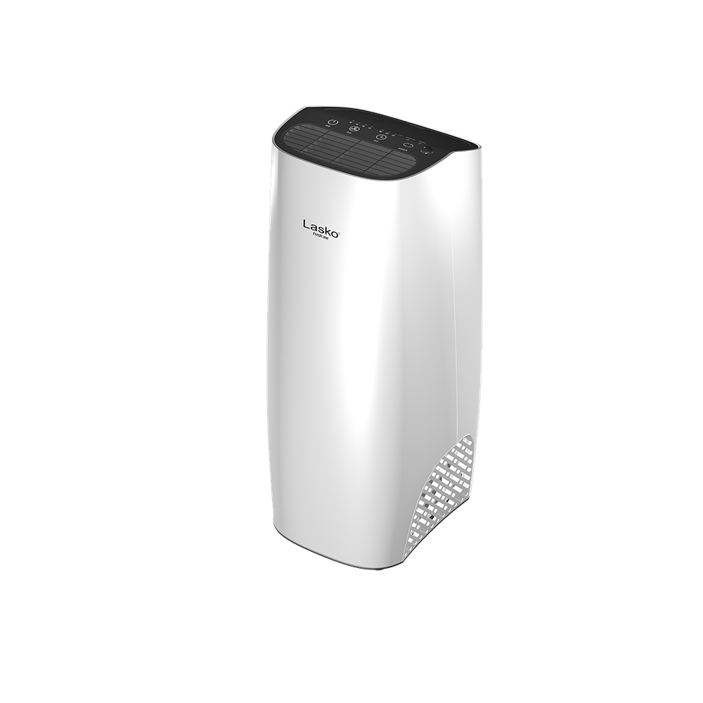 美國Lasko 3-6坪 白淨峰mini高效節能空氣清淨機 HF-2160