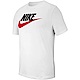 Nike As M Nsw Tee Icon Futura [AR5005-100] 男 短袖 T恤 純棉 休閒 白紅 product thumbnail 1