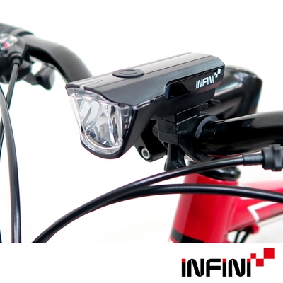 INFINI-SATURN-I-310P-100流明3模式超高亮度白光LED台灣製單車前燈