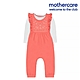 mothercare 專櫃童裝 珊瑚橘吊帶長褲+白色長袖T恤 (4-6歲) product thumbnail 1