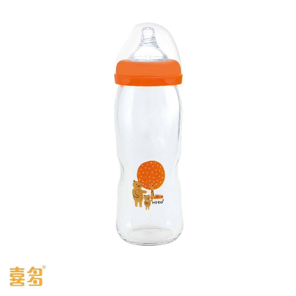 喜多真實感玻璃瓶(寬口L-240ml)