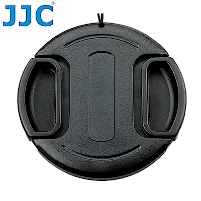 JJC副廠無字中捏鏡頭蓋77mm鏡頭蓋LC-77(B款,附孔繩)快扣鏡頭蓋77mm鏡頭保護前蓋
