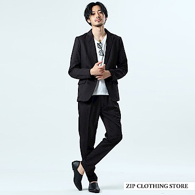 休閒西裝套裝(3色) ZIP日本男裝