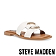 STEVE MADDEN-GO-GETTER 飾扣簍空涼拖鞋-白色 product thumbnail 1
