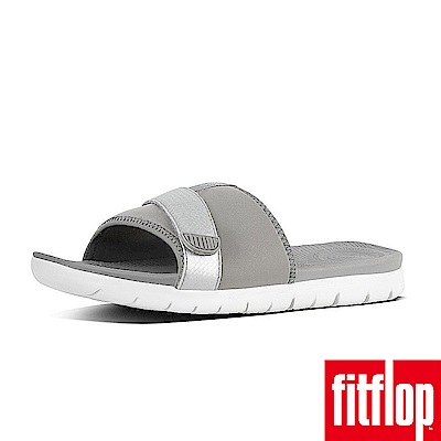 FitFlop NEOFLEX SLIDE SANDALS-淺灰/銀色