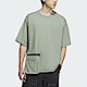 Adidas Ww Tee Ss 1 [HY7246] 男 短袖上衣 T恤 運動 休閒 口袋 棉質 舒適 亞洲版 綠 product thumbnail 1