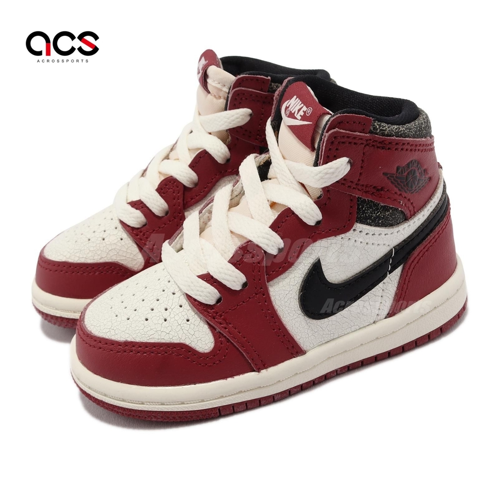 Nike 童鞋Jordan 1 Retro High OG TD 芝加哥Chicago 小童學步鞋FD1413